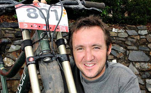 Imbil mountain bike rider Cale Anderson. Imbil mountain bike rider Cale Anderson.